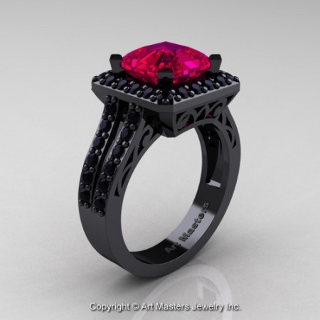 Art_Deco_14K_Black_Gold_3_0_Ct_Royal_Emerald_Cut_Rose_Ruby_Black_Diamond_Engagement_Ring_Wedding_Ring_R262_14KBGBDRR_P_jpg-100757-500×500