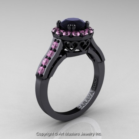 Caravaggio_14K_Black_Gold_1_Carat_Black_Diamond_Light_Pink_Sapphire_Solitaire_Engagement_Ring_R622_14KBGLPSBD_P_jpg-100774-500×500