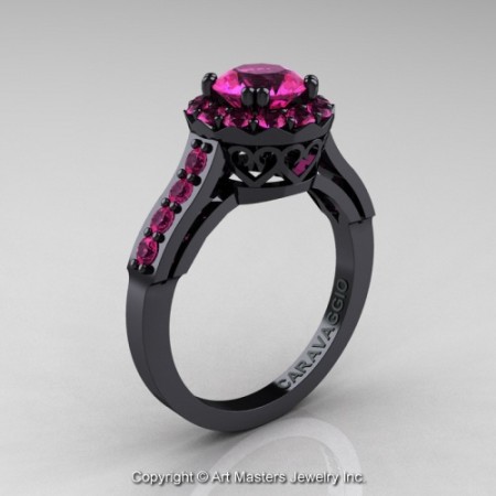 Caravaggio_14K_Black_Gold_1_Carat_Pink_Sapphire_Solitaire_Engagement_Ring_R622_14KBGPS_P_jpg-100772-500×500