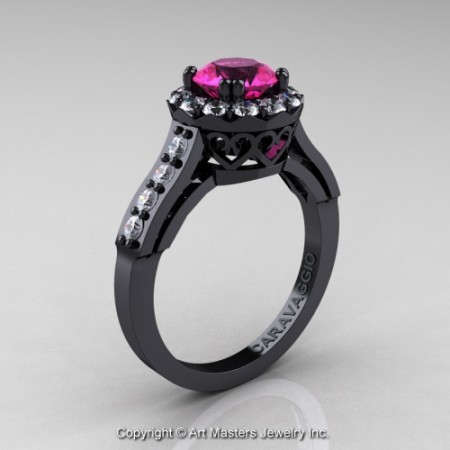 Caravaggio_Italian_14K_Black_Gold_1_Carat_Pink_Sapphire_Diamond_Solitaire_Engagement_Ring_R622_14KBGDPS_P_jpg-100773-500×500