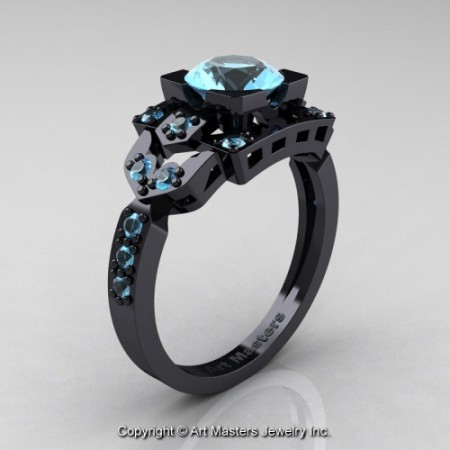 Classic_14K_Black_Gold_1_0_Ct_Aquamarine_Engagement_Ring_Wedding_Ring_R510_14KBGAQ_P2_jpg-100632-500×500