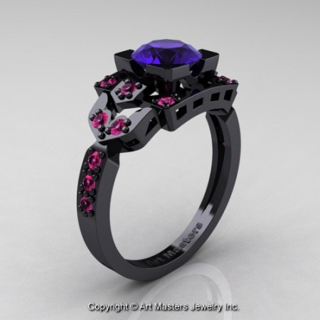 Classic_14K_Black_Gold_1_0_Ct_Blue_Pink_Sapphire_Engagement_Ring_Wedding_Ring_R510_14KBGPBS_P_jpg-100403-500×500