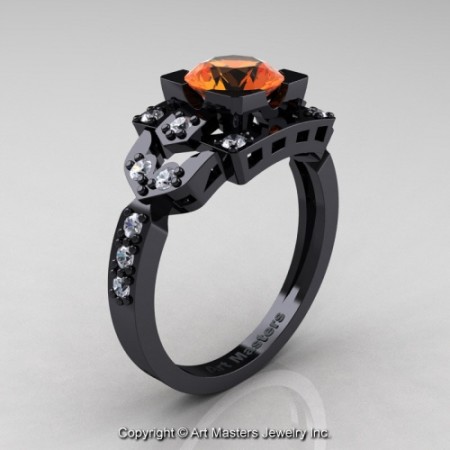Classic_14K_Black_Gold_1_0_Ct_Orange_Sapphire_Diamond_Engagement_Ring_Wedding_Ring_R510_14KBGDOS_P_jpg-100610-500×500