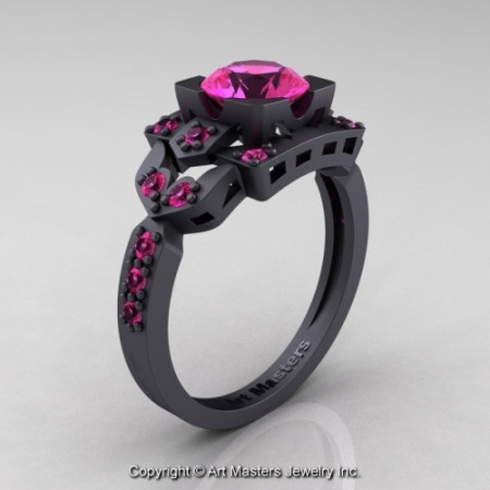Classic_14K_Flat_Black_Gold_1_0_Ct_Pink_Sapphire_Engagement_Ring_Wedding_Ring_R510_14KFBGPS_P_jpg-100336-500×500