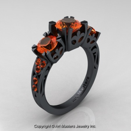 Modern_Vintage_14K_Flat_Black_Gold_2_0_Ct_Three_Stone_Orange_Sapphire_Solitaire_Ring_R522_14KFBGOS_P_jpg-100556-500×500