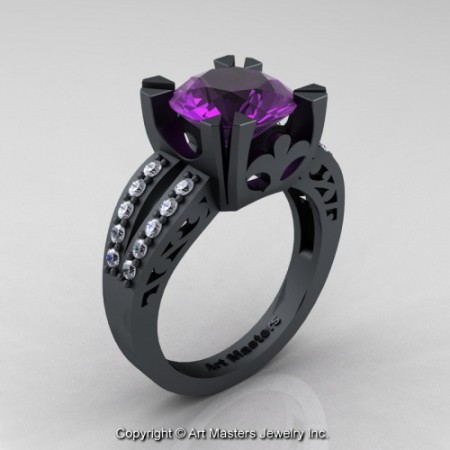 Modern_Vintage_14K_Flat_Black_Gold_3_Ct_Amethyst_Diamond_Solitaire_Ring_R102_14KFBGDAM_P_jpg-100583-500×500