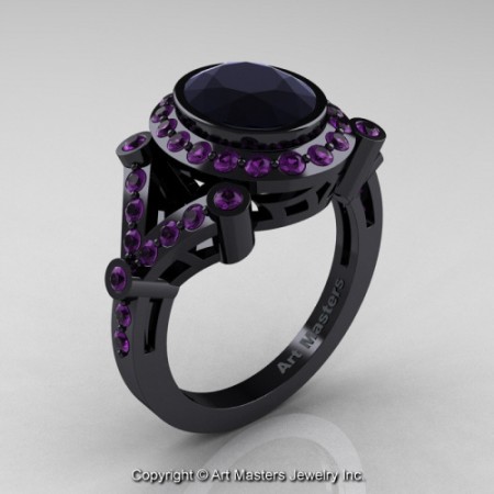 Victorian_14K_Black_Gold_1_75_Ct_Oval_Black_Diamond_Amethyst_Engagement_Ring_Wedding_Ring_R358_14KBGAMBD_P_jpg-100534-500×500